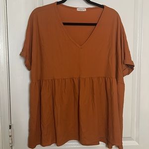 Chic Soul XXL Orange Top